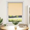 vidaXL Verdunkelungsrollo 104,4 x 175 cm, Stoffbreite 100 cm, Beige
