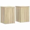 vidaXL Pflanzenst&auml;nder 2 Stk. Sonoma-Eiche 20x20x30 cm Holzwerkstoff
