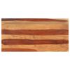 vidaXL Tischplatte 120x60x(2,5-2,7) cm Massivholz Palisander
