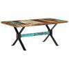 vidaXL Esstisch 180x90x76 cm Altholz Massiv