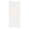 vidaXL Plissee Wei&szlig; 85x200 cm Stoffbreite 84,4 cm Polyester
