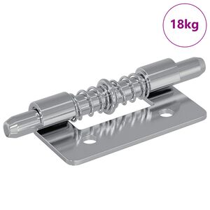 vidaXL Riegel 1800 pcs Silber 46 x 17 x 1,2 mm Stahl