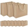 vidaXL Jute-Handtaschen 10 pcs Natur 42 x 33 x 19 cm 100% Tossa-Jute