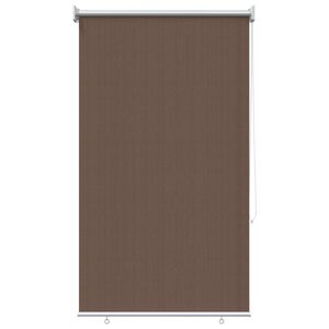vidaXL Au&szlig;enrollo 90% UV-Block Taupe 60 x 140 cm HDPE