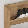vidaXL Wand-Schuhregal Artisan-Eiche 80x18x60 cm Holzwerkstoff