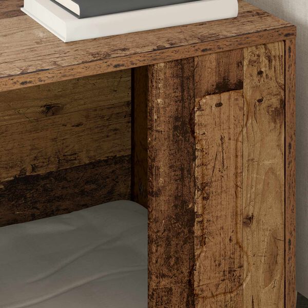 vidaXL Hundeh&uuml;tte Altholz 44 x 42 x 49 cm Holzwerkstoff