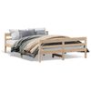 vidaXL Massivholzbett ohne Matratze 120x200 cm Kiefernholz