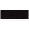 vidaXL Teppichl&auml;ufer Schwarz 50 x 200 cm 100% Polypropylen Tuft