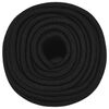 vidaXL Arbeitsseil Schwarz 12 mm 50 m Polyester