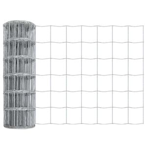 vidaXL Eurozaun 0,6 x 50 m PVC-beschichtetes Eisen