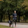 Willex Fahrradtaschen 36 L Schwarz und Braun Fantasy Trees 13961