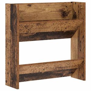 vidaXL Schuhschrank 60 x 18 x 60 cm Holzwerkstoff Altholz