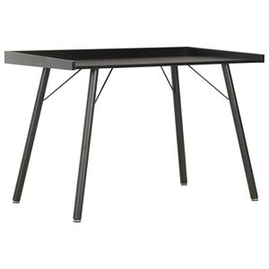 vidaXL Schreibtisch Schwarz 90&times;50&times;79 cm