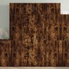 vidaXL Hochschrank R&auml;uchereiche 80x42,5x225 cm Holzwerkstoff