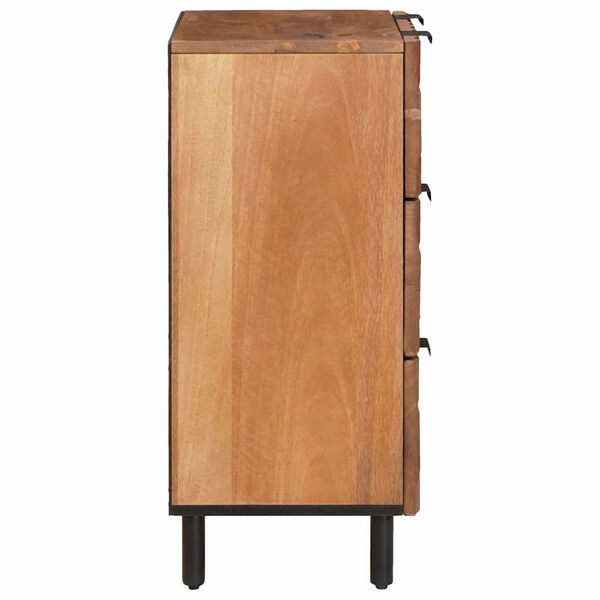 vidaXL Sideboard Akazienbraune Oberfl&auml;che 60 x 33 x 75 cm