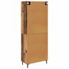 vidaXL Highboard 2 pcs Altholz Holzwerkstoff