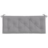 vidaXL Gartenbank-Auflagen 2 Stk. Grau 120x50x7 cm Oxford-Gewebe
