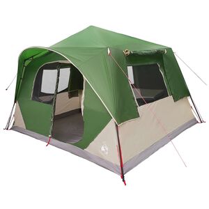 vidaXL Sofort Zelt 8 Personen Gr&uuml;n Polyester und Stahl