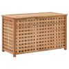 vidaXL W&auml;schetruhe 77,5&times;37,5&times;46,5 cm Walnuss Massivholz