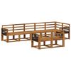 vidaXL Outdoor-Sofagarnitur 8 pcs Natur Massivholz Akazie
