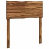 vidaXL Kopfteil mit Live Edge ROSTOCK Natur 75 cm Massivholz Akazie