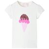 Kinder-T-Shirt Ecru 92