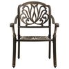 vidaXL 3-tlg. Bistro-Set Aluminiumguss Bronzen