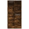 vidaXL Kleiderschrank R&auml;uchereiche 100x50x200 cm Holzwerkstoff