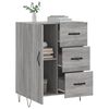 vidaXL Sideboard Grau Sonoma 69,5x34x90 cm Holzwerkstoff