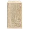 vidaXL W&uuml;rfelregale 4 Stk. Sonoma-Eiche 26x15x26 cm