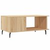 vidaXL Couchtisch Sonoma-Eiche 90x50x40 cm Holzwerkstoff
