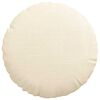 vidaXL Sitzkissen 2 pcs Creme Ø 30 cm Cordstoff