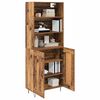 vidaXL Highboard Altholz 69,5 x 34 x 180 cm Holzwerkstoff