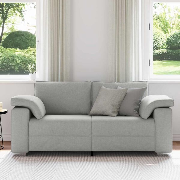 vidaXL Sofa Wolkengrau 180 x 80 x 82 cm Stoff