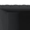 vidaXL Pflanzk&uuml;bel Schwarz 30x30x60 cm Poly Rattan