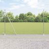 vidaXL Zaun mit Pfosten Silber 1,6 x 100 m PVC-beschichteter Stahl