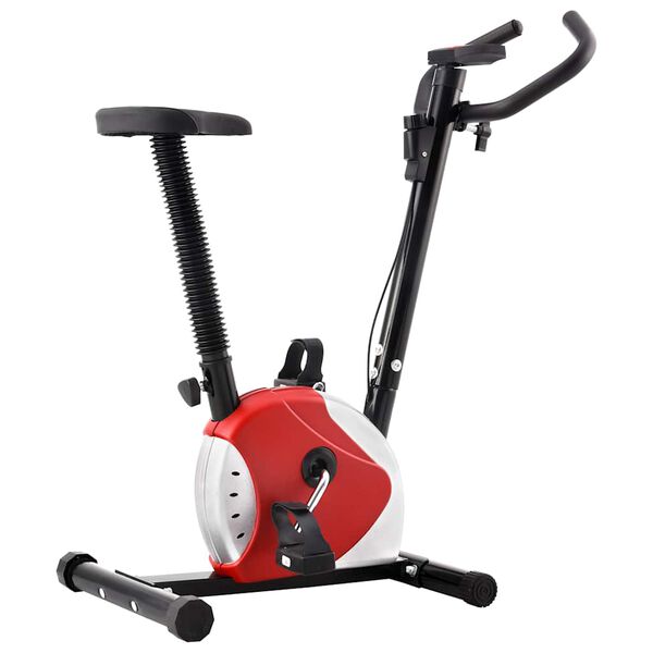 vidaXL Heimtrainer mit Riemenantrieb Rot