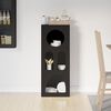vidaXL Sideboard Schwarz 40 x 35 x 100,5 cm Holzwerkstoff