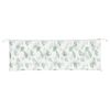 vidaXL Gartenbank-Auflage Blattmuster 150x50x7 cm Oxford-Gewebe