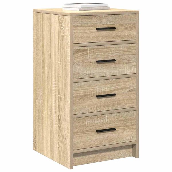 vidaXL Sideboard Sonoma-Eiche 40 x 41 x 75 cm Holzwerkstoff