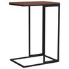 vidaXL Beistelltisch Schwarz 40x30x59 cm Holzwerkstoff