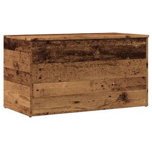 vidaXL Aufbewahrungstruhe Altholz-Optik 84x42x46 cm Holzwerkstoff