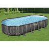 Bestway Swimmingpool Set Oval 7,32x3,66x1,22 m
