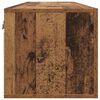 vidaXL Wandschrank Altholz 100 x 36,5 x 35 cm Holzwerkstoff