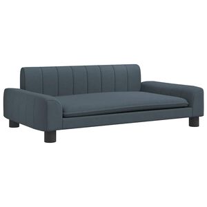 vidaXL Hundebett Dunkelgrau 90x53x30 cm Stoff