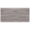 vidaXL Wandpaneele 10 pcs Grau 100 x 50 cm EPS-Schaum