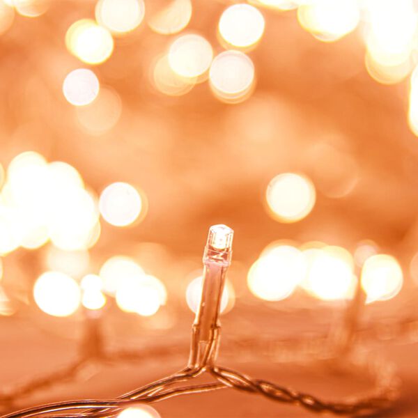 vidaXL LED-Lichterkette mit 150 LEDs Warmweiß 15 m PVC