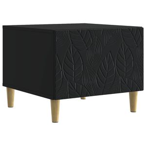 vidaXL Couchtisch Schwarz 50 x 49 x 40 cm Holzwerkstoff