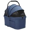 vidaXL Faltbarer Haustierwagen Blau 78 x 54 x 101 cm 600D Oxford Stoff