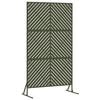vidaXL Sichtschutz Oliv 100 x 50 x 180 cm Stahl